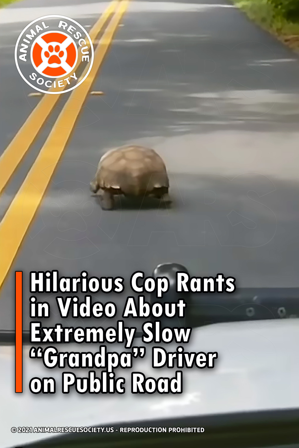 Hilarious Cop Rants in Video About Extremely Slow “Grandpa” Driver on Public Road