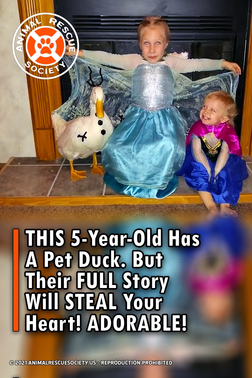 THIS 5-Year-Old Has A Pet Duck. But Their FULL Story Will STEAL Your Heart! ADORABLE!